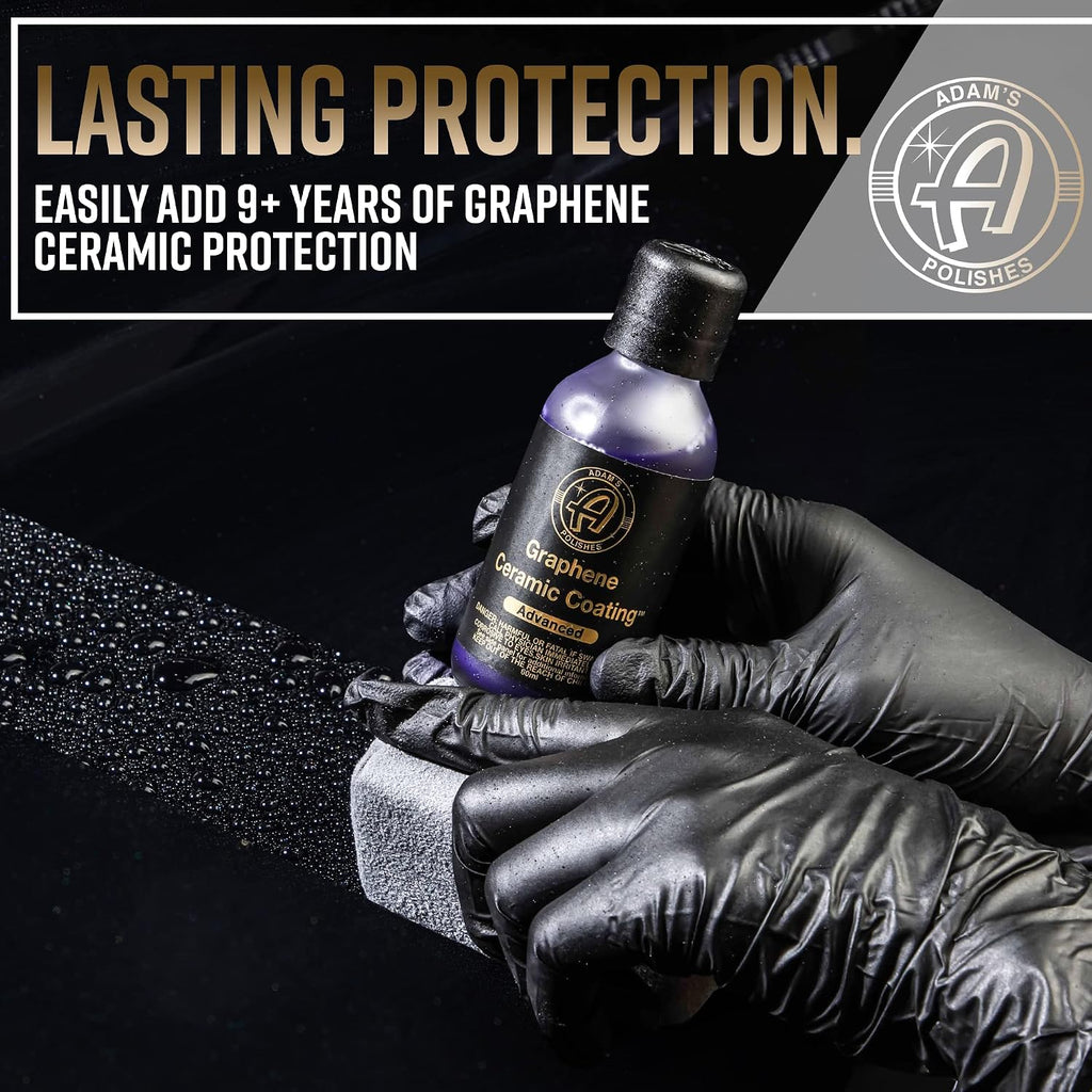 Advanced Graphene Ceramic Coating - 10H Graphene Coating for Auto Detailing, 9+ Years of Car Protection & Patented UV