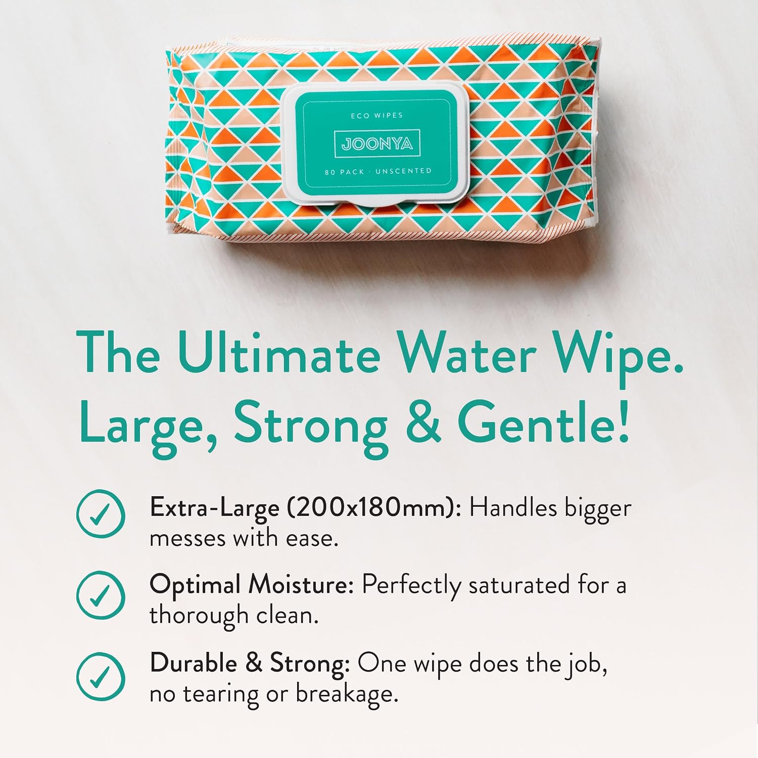 Unscented Baby Wipes — Plant-Based, Fragrance-Free Bulk Diaper Wipes | Hypoallergenic, Non-Toxic & Biodegradable Wet