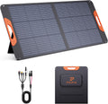 100W Portable Solar Panel for Power Station,23.5% Efficiency Mono Foldable Solar Charger for Jackery 300/Ecoflow