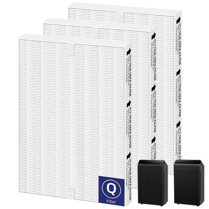5510 5520 HEPA Air Purifier Filter Q Replacement for Winix Plasmawave Air Purifier,# 1712-0123-00,3 Pack