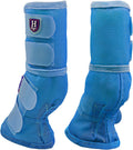 Horse Fly Boots Perfect Contoured Fit Leg Guards Dense Mesh Boots with Ventilated Comfort Reliable Protection from