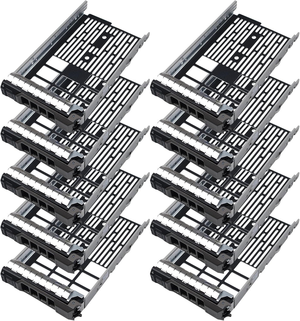 10-Pack Hard Drive Tray Caddy 3.5 KG1CH 0KG1CH SSD HDD Caddy