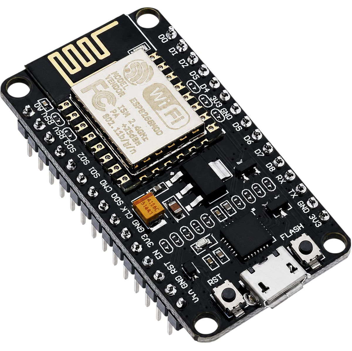 ESP8266 ESP-12F NodeMCU Development Board Module, 2 Pack