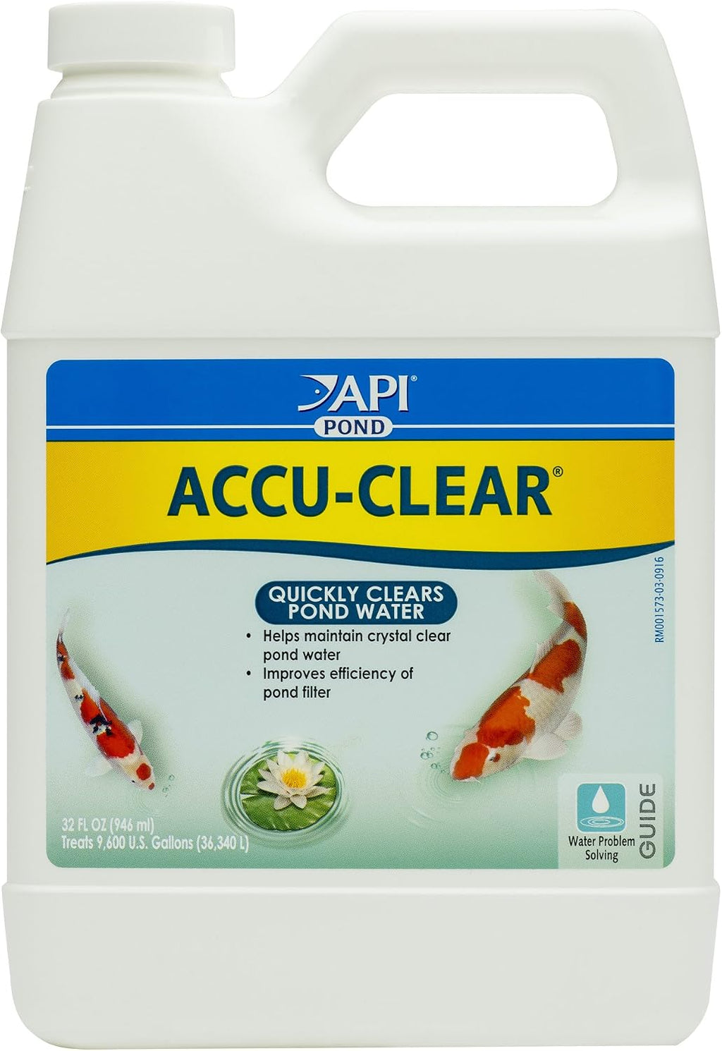 Pond ACCU-Clear (32 fl oz) Water Clarifier - Improves Filter Efficiency