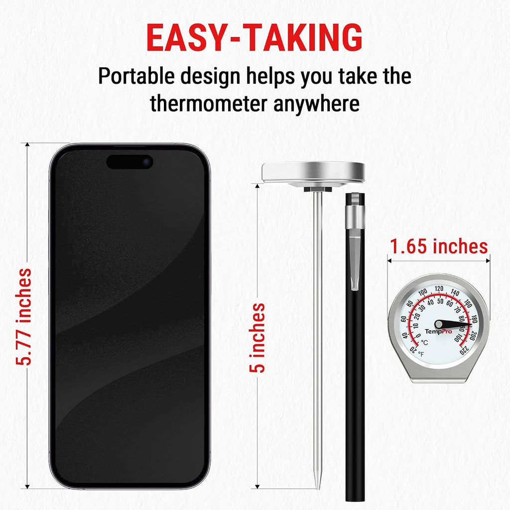 Dial Instant Read Meat Thermometer for Cooking