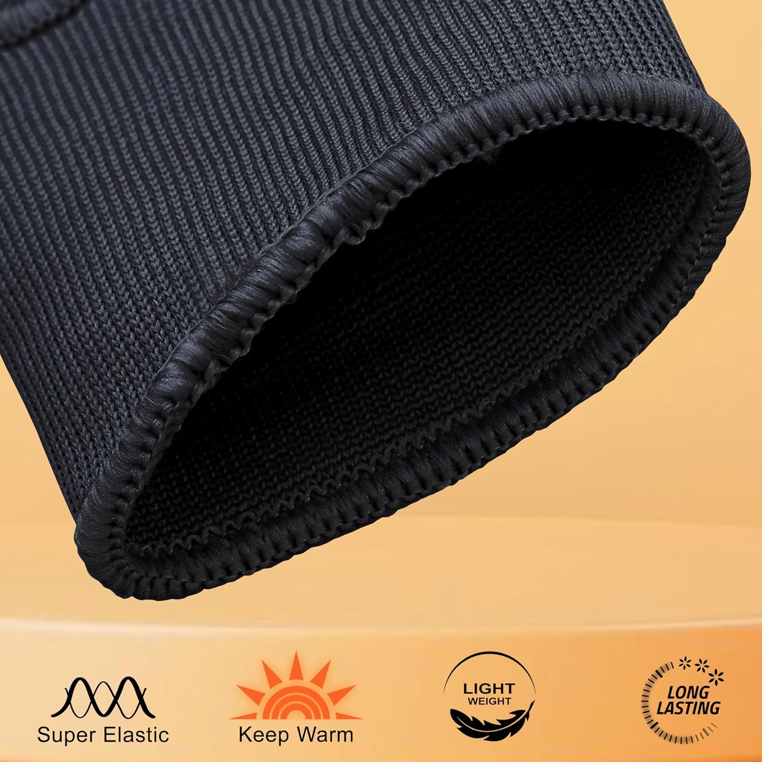Boxing Hand Wraps Half Finger Elasticated Inner Gloves for Punching Boxing Bandages for MMA, Muay Thai, Training