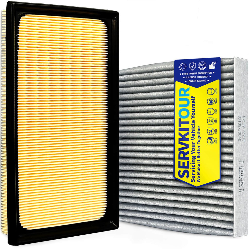 SERVKITOUR (Hybrid Only) Engine Cabin Air Filter for RAV4 (2019-2025)