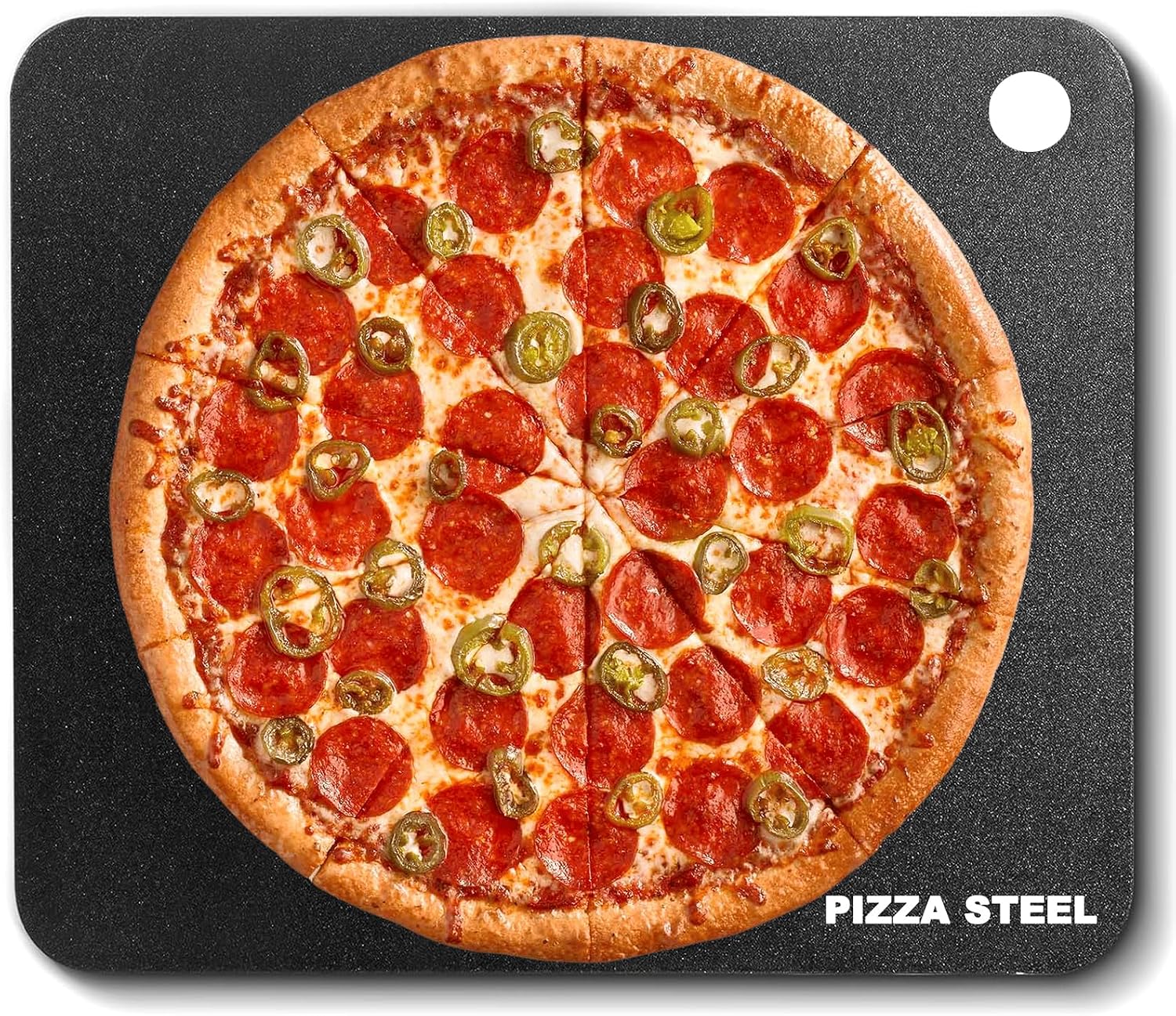 16"x14" Pizza Steel Baking Sheet for Oven BBQ Grill – Crispy Crust