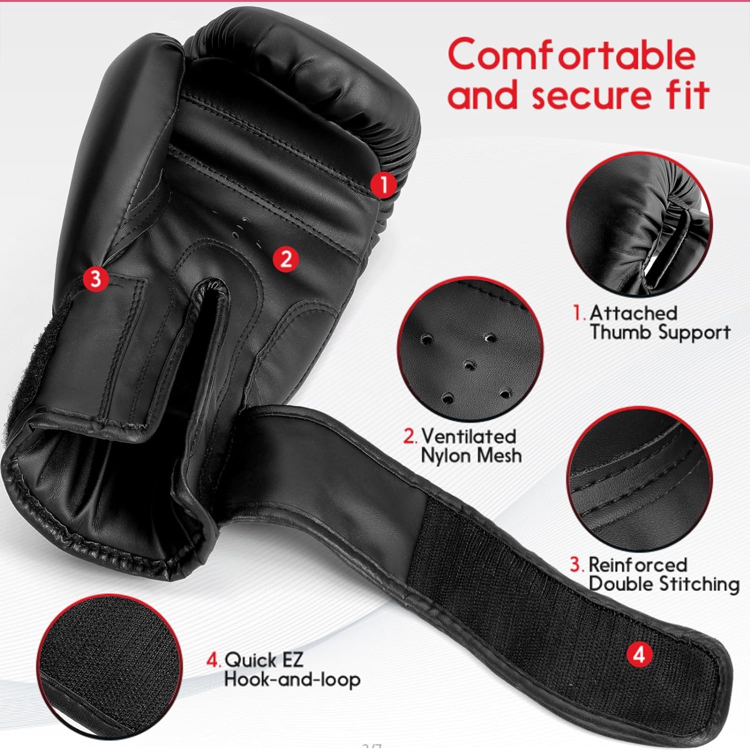 Kids Boxing Gloves for Sparring,Punching Bag,MMA Training,Ages 3-15 | Youth Boxing gloves For Training, Kids Sparring