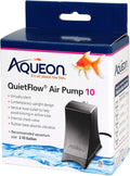 QuietFlow Aquarium Air Pump 10, for 2-10 Gallon Tanks