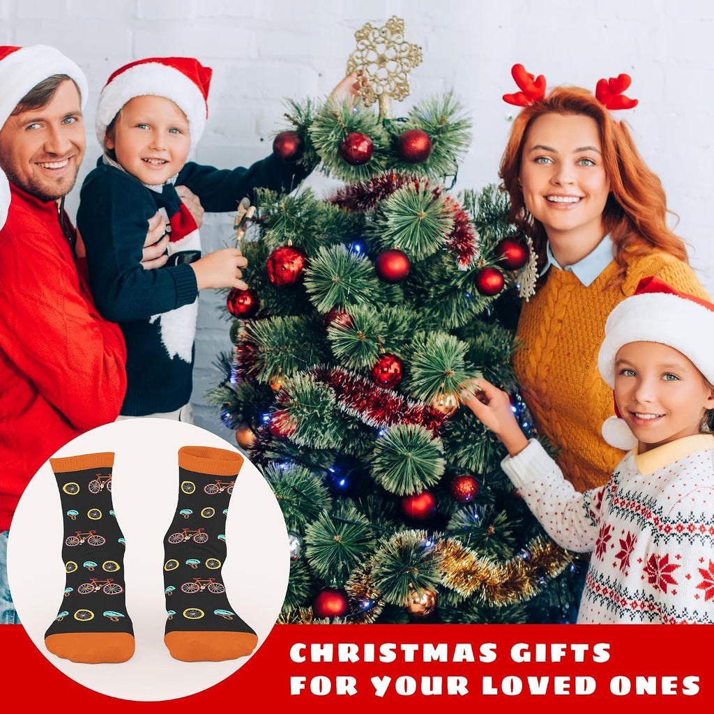 Ski, Cycling, Basketball, Golf, Pickleball, Softball, Volleyball, Wrestling, Soccer - Sports Socks for Women Men