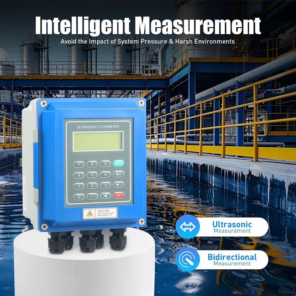Ultrasonic Flow Meter Digital for Water Supply