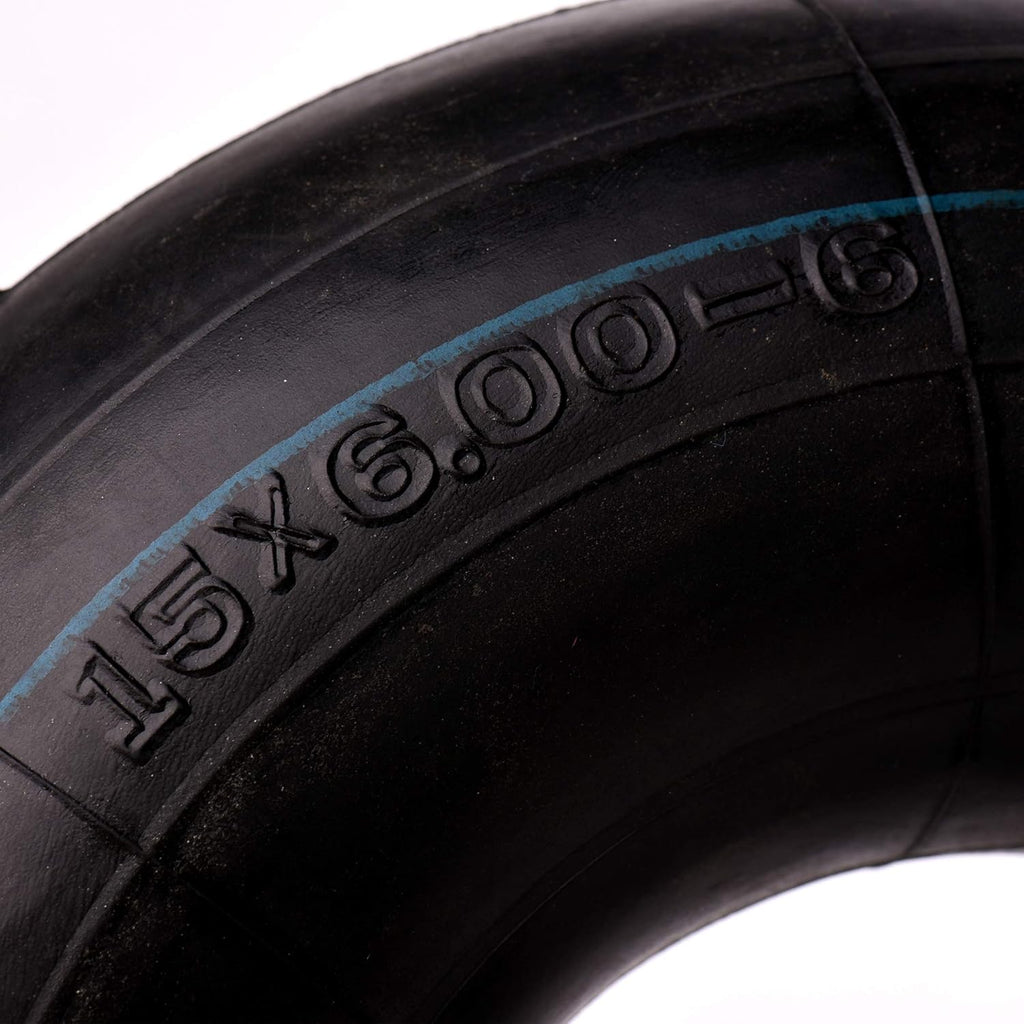 (2-Pack) AR-PRO 15x6.00-6" Inner Tubes with TR-13 Straight Valve Stem - Replacement Lawn Mower Tire Tubes with TR13