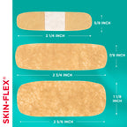 Brand Skin-Flex Adhesive Bandages, Assorted Sizes, 60 Count