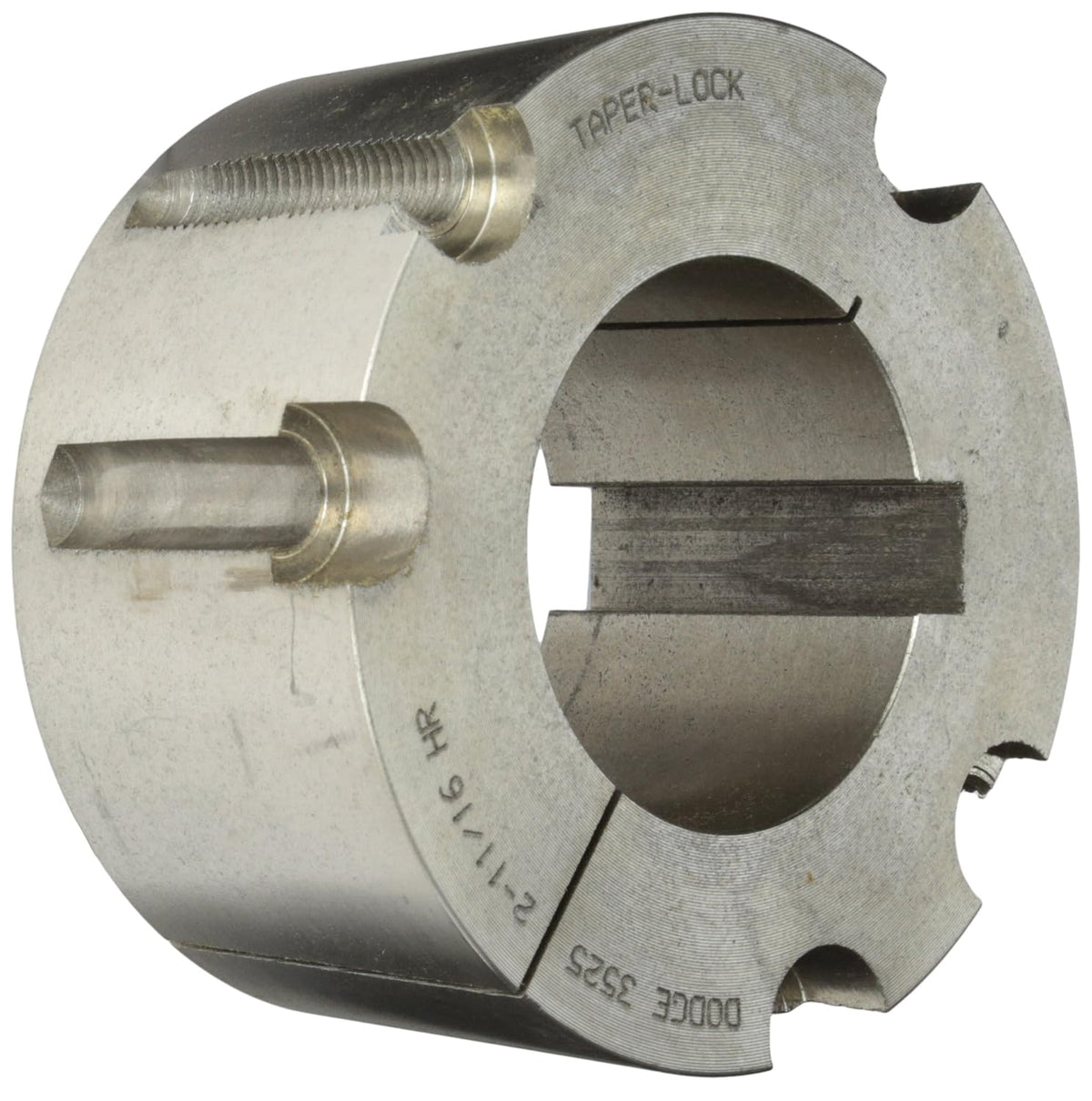 Gates 3525 2.11/16 Taper-Lock Bushing, 2-11/16" Bore, 2.5" Length, 3.5" Max Bore
