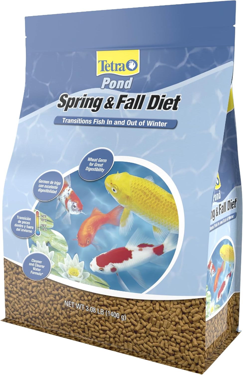 Pond Spring & Fall Soft Stick Pond Fish Food, 3.08 lbs