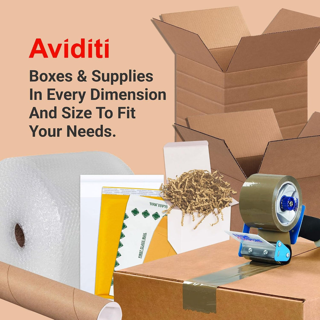Shipping Boxes Medium 18"L x 14"W x 10"H 25-Pack - Corrugated Cardboard Box for Moving, Mailing, Packing, Packaging