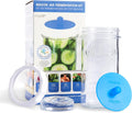 Fermentation Jar Starter Set, Easy Vegetable Fermentation Kit, Includes Mason Jar, Pickle Kit with Fermentation Lids