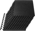 Exercise Puzzle Mat ½-inch, EVA Interlocking Foam Floor Tiles for Home Gym, Workout Equipment, Kids Play Areas