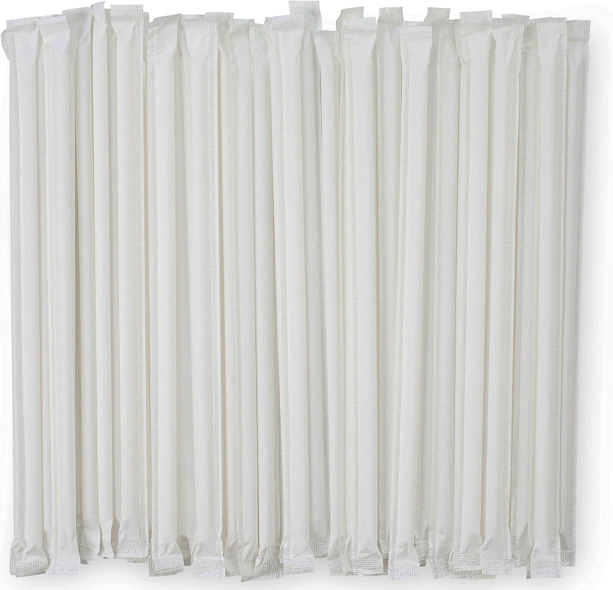 Clear Plastic Straws Individually Wrapped 1000 Pack - 8 inch Drinking Straw, BPA Free - Restaurant Style Disposable