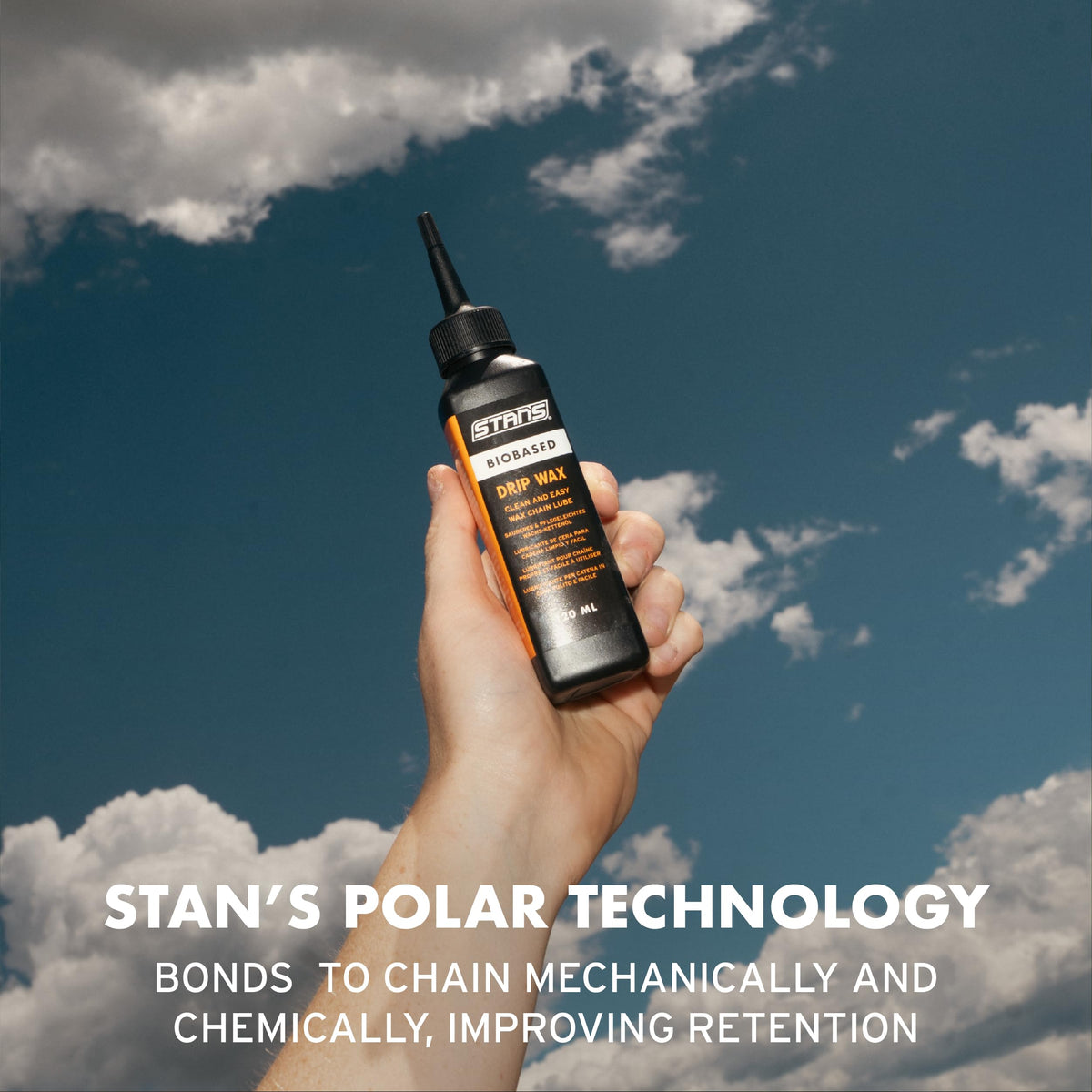 STAN'S BIOBASED DRIP Wax Chain LUBE, 120ML