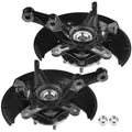 Partsflow Front Steering Knuckle Wheel Bearing Hub For Honda Civic 06-11