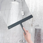 Shower Squeegee for Glass Doors, RICHMIRTH 11" Inch Width Silicone Rubber Blade Squeegee Window Cleaner Tool Squeegee
