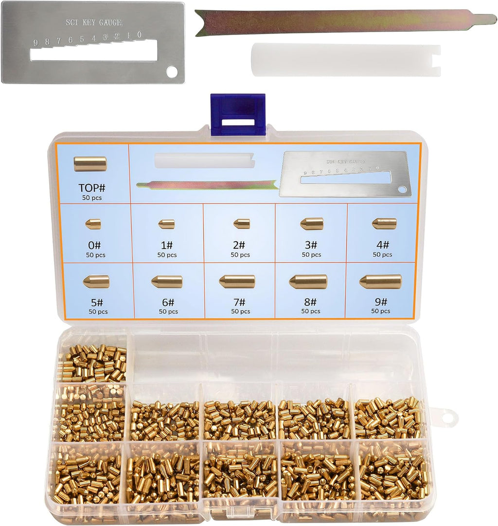SC1 SC4 Keyway Rekey Kit Compatible with Schlage | Complete DIY Lock Rekeying Set for Home Security and Door Locks