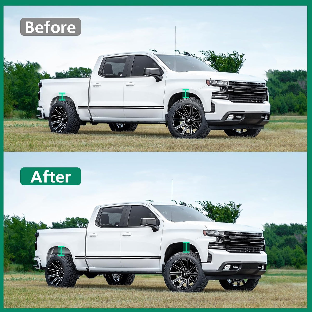 SCITOO 3 inch Front Leveling Kit for Ford Explorer 1991-1994
