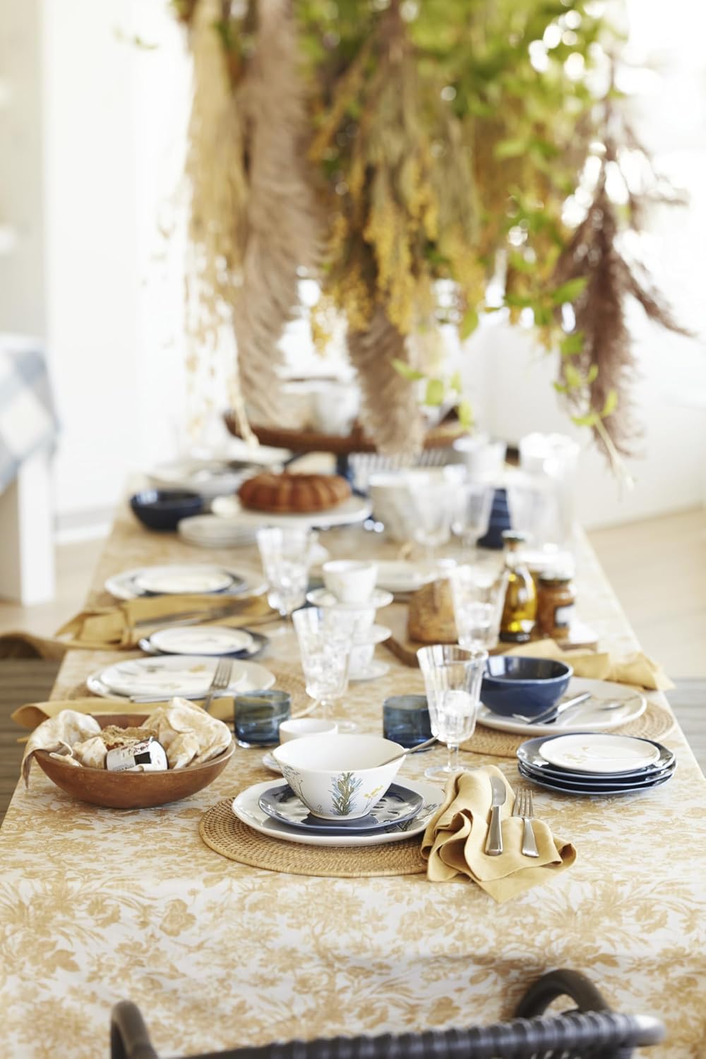 896612 Wildflowers 8-Piece Espresso Cups & Saucers Set
