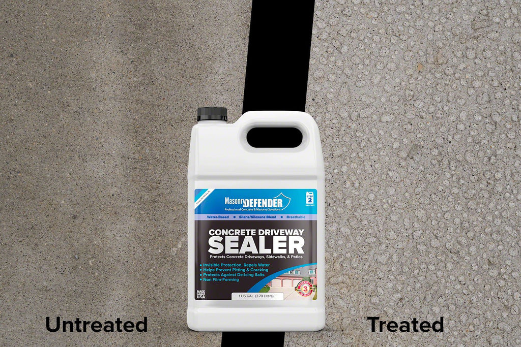 Concrete Sealer - Deep Penetrating Water Repellent, Silane Siloxane - 2.5 Gallon