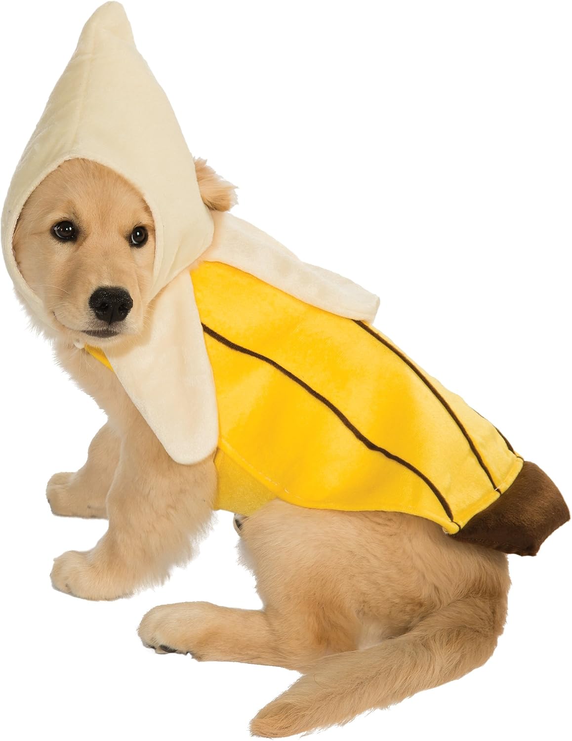 Banana Pet Costume for Dogs or Cats, XL