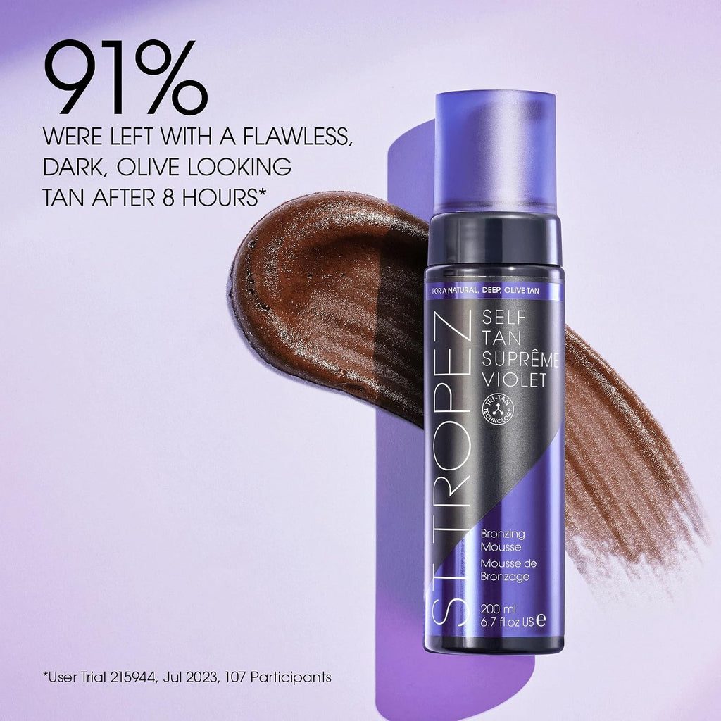 Self Tan Bronzing Mousse for Natural Sunless Tan