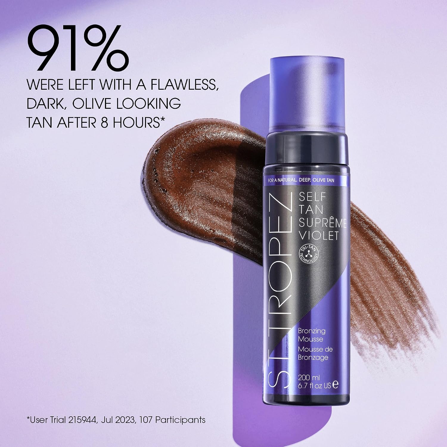 Self Tan Bronzing Mousse for Natural Sunless Tan