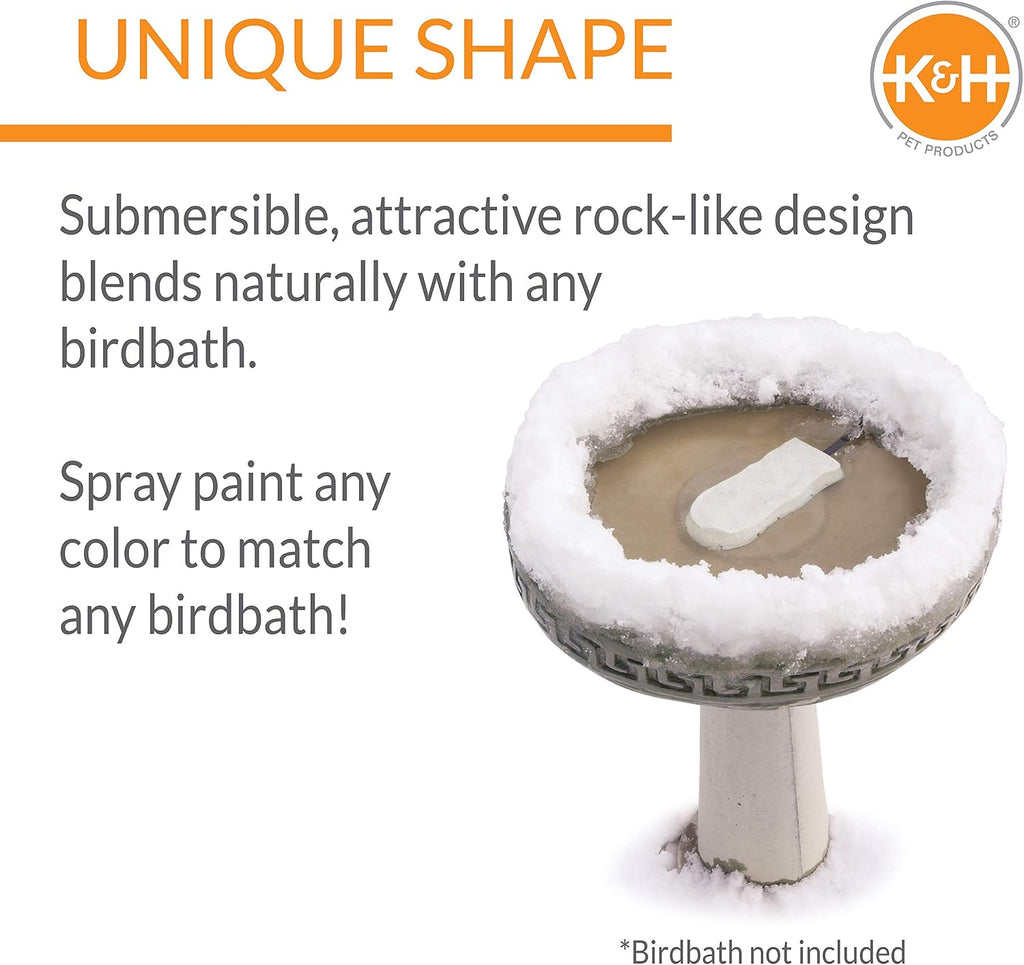 Ice Eliminator Original Birdbath Deicer Natural Original 50 Watts