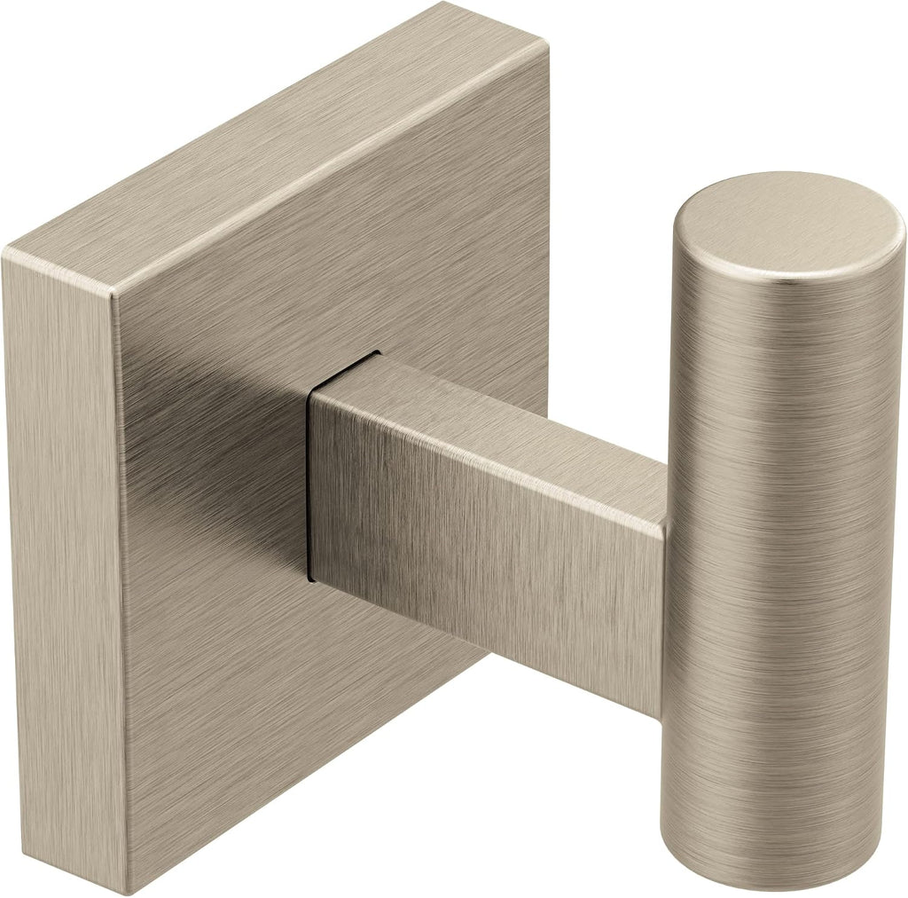 Triva Brushed Nickel Single Robe Hook, BP1803BN