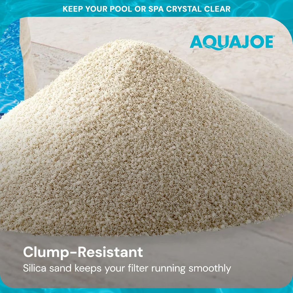 Premium Pool & Spa Filter Sand, 50 Lb Bag, FLTSAND50