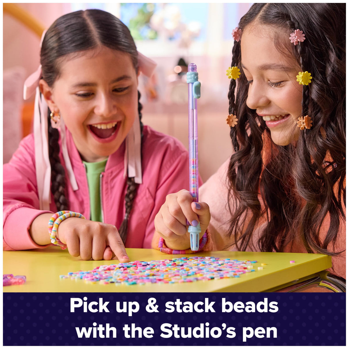 Stack’d Heishi Expansion Pack Bracelet Bead Kit, Ages 7+