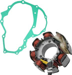 Caltric Stator and Gasket Compatible With Honda Trx250Te Trx 250Te Recon 250 Es 2X4 2005-2017