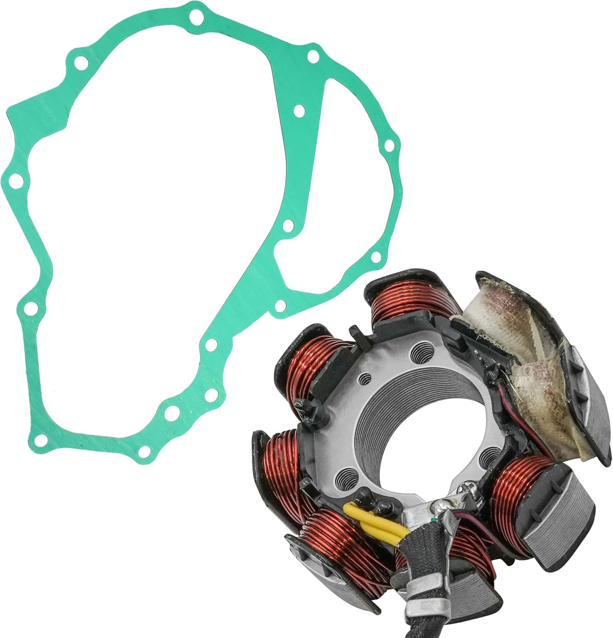 Caltric Stator and Gasket Compatible With Honda Trx250Te Trx 250Te Recon 250 Es 2X4 2005-2017
