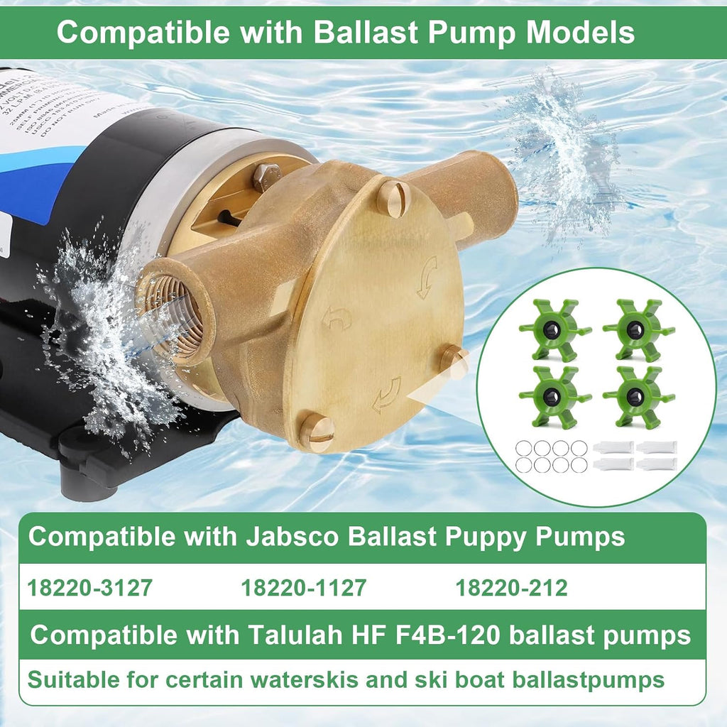 Upgraded 6303-0007-P Polyurethane Impeller Kit