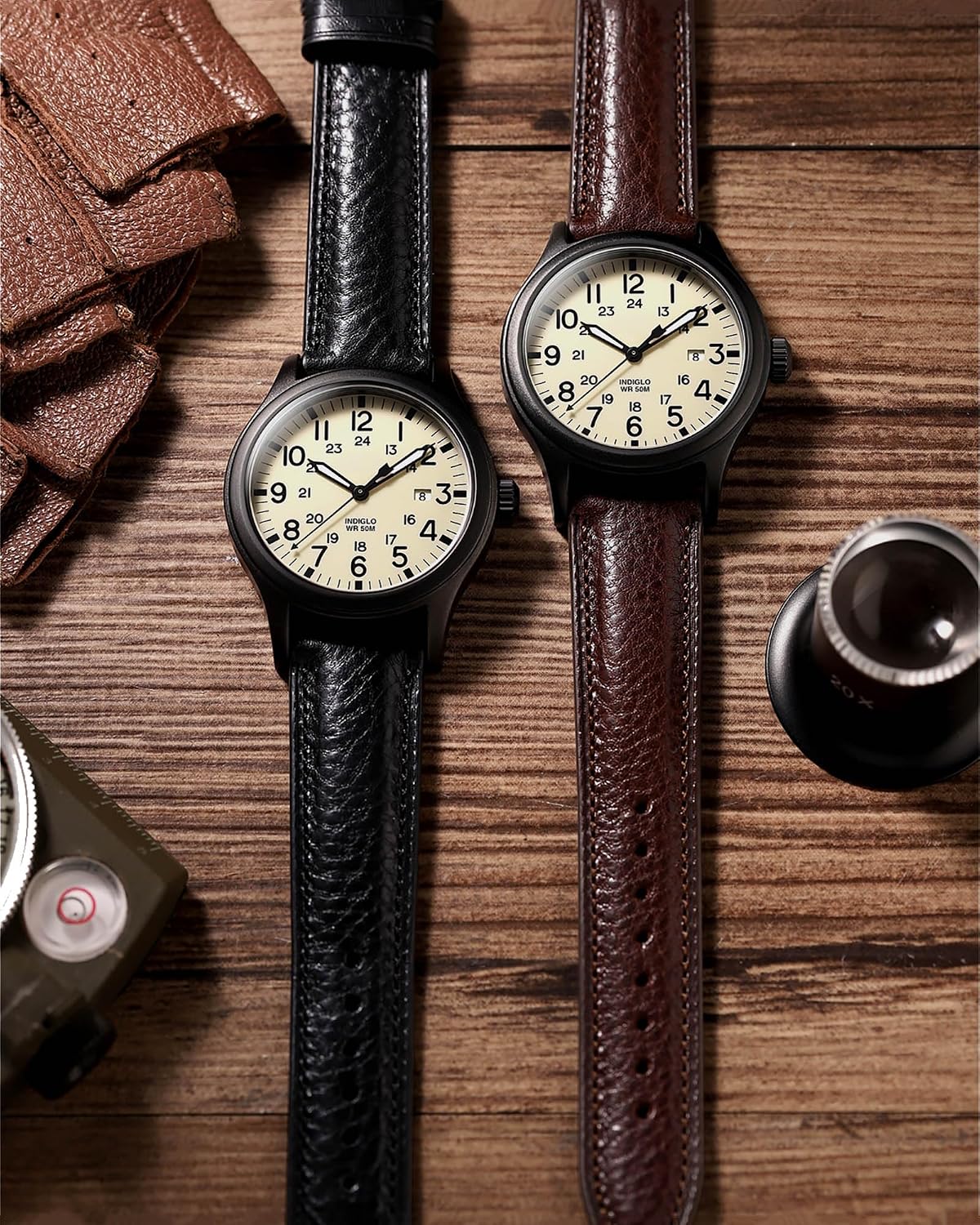 Italian leather Watch Band Tuscany Natural Vegetable-Tanned Full Grain Genuine Leather,18mm 19mm 20mm 21mm 22mm Quick