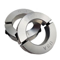 1.25" Bore Diameter - Clamping Two Piece Shaft Collar - 2024 Aluminum (2 Pack)