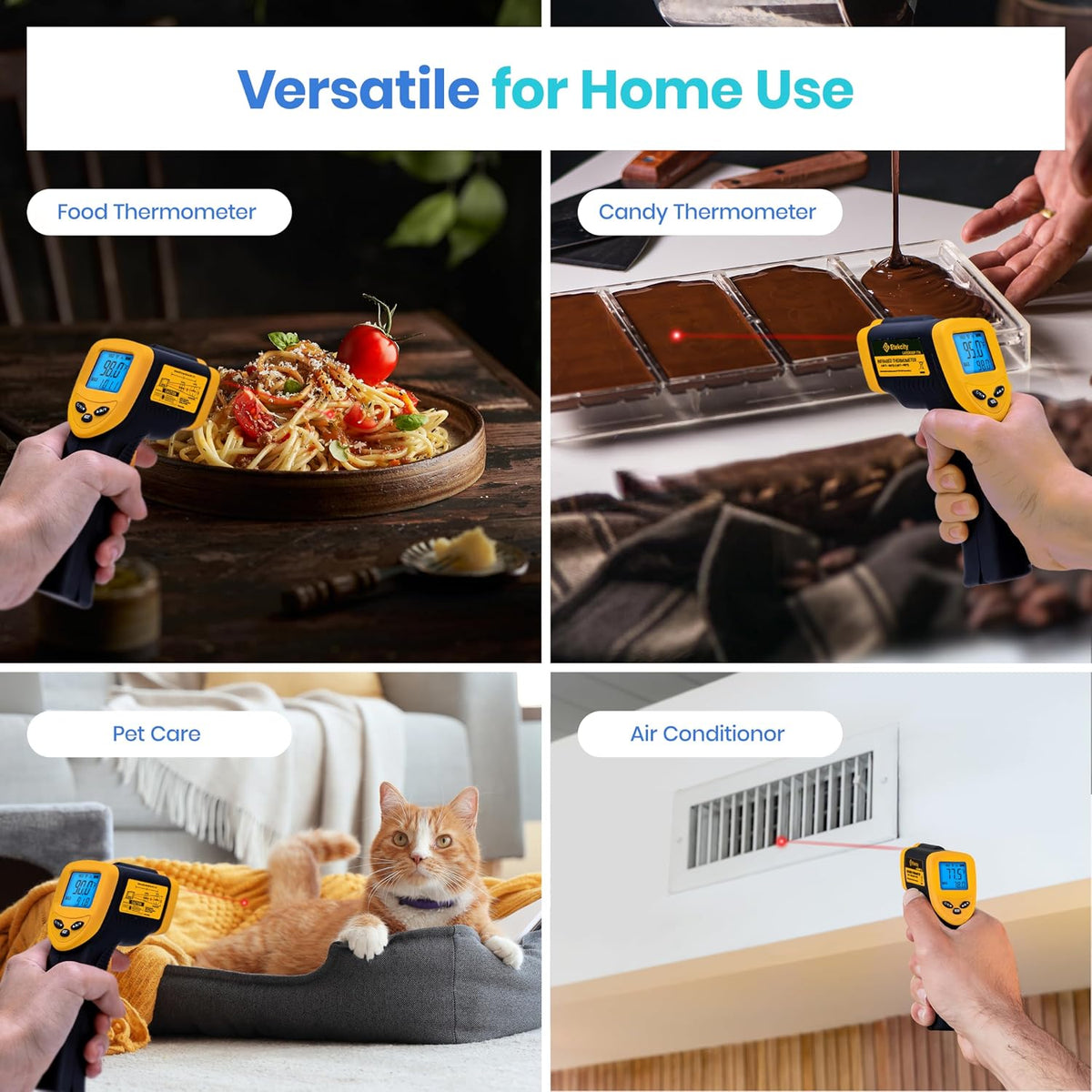 Infrared Thermometer Laser Temperature Gun 774