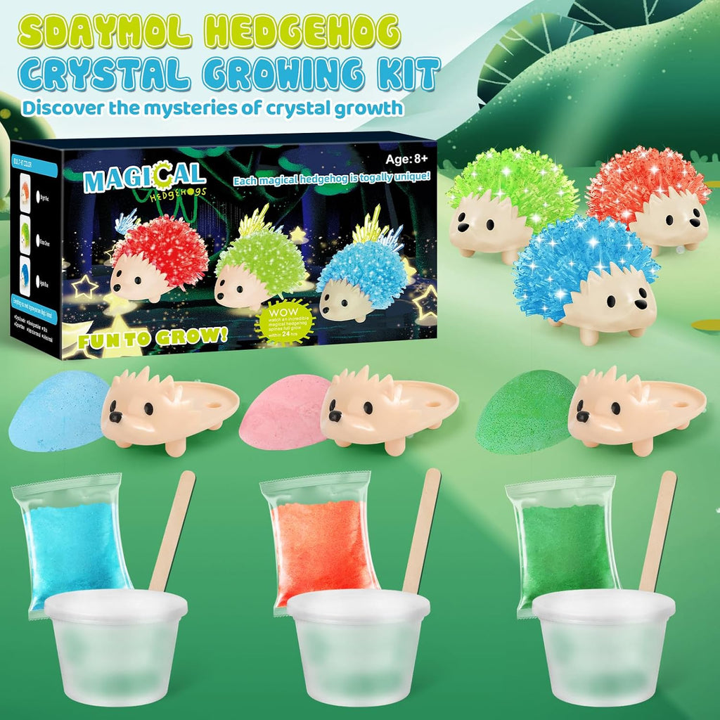 Crystal Growing Kit,Science Kits for Kids Age 8-12,DIY Science Experiments Lab Learning & Educational Toys,STEM