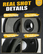4 Pack 5/8"-11 Angle Grinder Flange Nuts for Fixing Cutting Discs