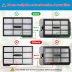 21 Pack Accessories Kit Compatible with eufy E28 Omni/E25 Omni Robot Vacuum