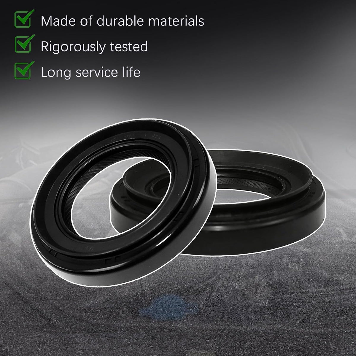 2Pcs 91205-PL3-B01 Left & Right Drive Shaft Axle Seals