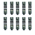 10-Pack New KTK-R-1/2 KTK-R-1/2A KTK-R 0.5A 600Vac Fast Acting Fuse,KTK-R-1/2A Current Limiting Class CC Rejection Cartridge Fuses