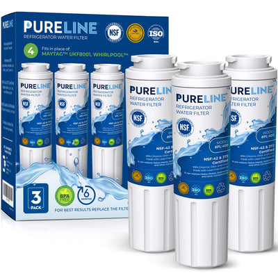 UKF8001 Refrigerator Water Filter Replacement, EDR4RXD1, Everydrop Filter 4, UKF8001AXX-750, UKF8001AXX-200, Maytag